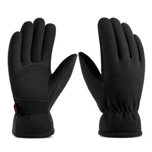 Winter Gloves for Men Women Thermal Warm Deerskin Fleece Waterproof Cold Weather